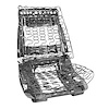GMK4012560692S Assembly For One Seat Seat Frame Assembly for 1969-1972 Gm Strato Bucket Seat - image 1