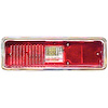 GMK401284272L Left/Driver Side Tail Lamp Assembly for 1971-1972 Chevy Nova (1971 Models Need To Verify Size Of Back-Up Lamp) - image 1