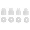 GMK4020060675S 8 Pieces Headlamp Bezel Nuts for 1967-1968 Chevrolet Camaro - image 1