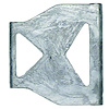 GMK4020060676 Left/Driver Side/Right/Passenger Side Headlamp Hinge Plate for 1967-1968 Camaro Rs - image 1