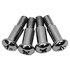 GMK4020070675S Park Lamp Lens & Back-Up Lamp Lens Screw Kit for 1962-1965 Chevy Nova - image 1