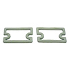 GMK4020072672P Left/Driver Side/Right/Passenger Side Pair Park Lamp Lens Gaskets for 1967-1968 Camaro Rs Model Only - image 1