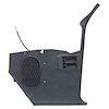 GMK4020367692R Right/Passenger Side Interior Kick Panel for 1969 Camaro Without A/C Type 2 With Integral Grille Black - image 1