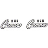 GMK4020453684P Pair Door Panel Emblems for 1968-1969 Camaro Custom Interior - image 1
