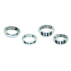 GMK4020523683S Dash Knob Bezel Set 1968 Camaro, Pontiac Firebird Set Of 4 Bezel With Lettering