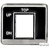 GMK40205236916 Convertible Top Switch Bezel 69 Camaro Without Defrost - image 1