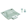 GMK4020524672 Glove Box Latch Plate 1967-1968 Camaro, Pontiac Firebird Includes Screws - image 1