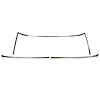 GMK4020525673S Front Windshield Reveal Molding Set for 1967-1969 Chevrolet Camaro - image 1