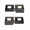 GMK4020537673S Roof Rail Weatherstrip Channel Connector for 1967 Chevrolet Camaro - image 1