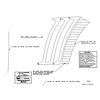 GMK4020615691S Quarter Panel Louver Templates 69 Camaro - image 1