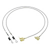 GMK4020682671P Pontiac Firebird 1967-1969 Chevrolet Convertible Top Torsion Cables Camaro - image 1