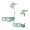 GMK4020682672P Pontiac Firebird 1967-1969 Chevrolet Convertible Top Hold Down Latches Camaro - image 1
