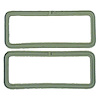 GMK4020847692P Left/Driver Side/Right/Passenger Side Pair Back-Up Lamp Lens Gasket for 1969 Camaro Rs Model Only - image 1