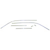 GMK4020925671S 6 Piece Set Drip Rail Molding Set for 1967-1969 Chevrolet Camaro - image 1