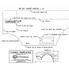 GMK4020956683S Emblem Template Kit 1968 Camaro 327 Except RS Fender Hood Header Trunk - image 1