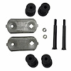 GMK402099867K Rear Leaf Spring Shackle Kit Fits Select 1962-1981 Buick, Chevrolet, Oldsmobile, Pontiac Models - image 1