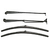 GMK4021242703K Black Stainless Steel Windshield Wiper Arm & Blade Kit for 1970-1981 Chevrolet Camaro - image 1