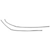 GMK402141570P Left/Driver Side/Right/Passenger Side Pair Door Edge Guard Set for 1970-1981 Chevrolet Camaro - image 1