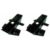 GMK402155173S 2 Pieces Console To Floor Mounting Brackets Set for 1973-1981 1973-1981 Pontiac Camaro Pontiac Firebird - image 1