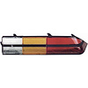 GMK402184580R Right/Passenger Side Tail Lamp Lens for 1980-1981 Z28 Chevrolet Camaro - image 1