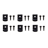 GMK4030476641AS 3-Clips & 6-Screws Rocker Panel Molding Hardware Set for 1964-1972 Chevrolet Chevelle - image 1