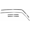 GMK4030537641S Steel Roof Rail Weatherstrip Channel Set for 1964-1965 Chevrolet Chevelle - image 1