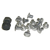GMK4031050674S 16 Pieces Grille Hardware Kit for 1967 Chevrolet Chevelle - image 1