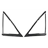 GMK4031418661P Vent Window Weatherstrips for 1966-1967 Gm A-Body 2-Door Hardtop Or Convertible [Pair] - image 1