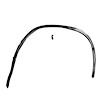 GMK403194566R Front Wheel Opening Molding for 1966 Chevrolet Chevelle Malibu - image 1