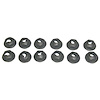 GMK403205568S 12 Pieces Grille Eyebrow Molding Hardware Kit for 1968-1969 Chevrolet Chevelle - image 1