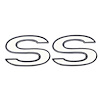 GMK4032130692P Fender Emblem "SS" for 1969-1972 Chevelle, El Camino SS - image 1