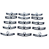 GMK4032280681S Metal Clips For Dense Seal Hood To Cowl Seal Clip Kit