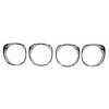 GMK403306070S Headlamp Bezel Set 70 Chevell El Camino Set Of 4 - image 1