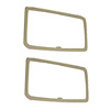 GMK4033845704P Left/Driver Side/Right/Passenger Side Pair Tail Lamp Lens Gaskets for 1970 Chevrolet Chevelle - image 1