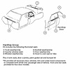 GMK4033900701S Weatherstrip Kit 70 Chevelle 2-Door Hardtop - image 1