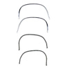 GMK403395070S 4 Piece Set Wheel Opening Molding Set for 1970-1972 Malibu Except Wagon Models - image 1
