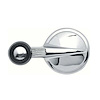 GMK4040419532 Black Knob With Chrome Insert Vent Window Crank Handle for 1953-1960 Chevrolet - image 1
