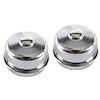 GMK4043595611P Front Wheel Bearing Dust Caps Fits Select 1964-1972 Buick, Chevrolet, GMC, Oldsmobile, Pontiac Models - image 1