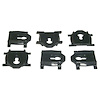 GMK4085616786S Upper Cab Molding Clip Set for 1978-1987 Chevrolet El Camino - image 1