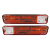 GMK408584579P Left/Driver Side/Right/Passenger Side Pair Tail Lamp Lens for 1979-1987 Chevrolet El Camino - image 1