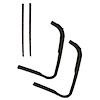 GMK4140418511P 4-Piece Kit Vent Window Weatherstrips for 1951-1955 1st Series Truck - image 1
