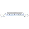 GMK4141050582 Chrome Grille for 1958-1959 Chevrolet 2nd Series Truck - image 1