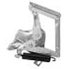 GMK414121058L Left/Driver Side Hood Hinge for 1958-1959 2nd Series Truck - image 1
