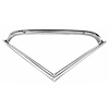 GMK4141523558 Instrument Cluster Bezel for 1955-1959 2nd Series Truck [Chrome] - image 1