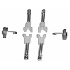GMK414306969S Includes Screws, Nuts & Springs Headlamp Adjusting Hardware Kit for 1969-1972 Chevrolet C/K Truck - image 1