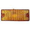GMK4143070691L Amber Left/Driver Side Park Lamp Lens for 1969-1970 Chevrolet C/K Truck - image 1