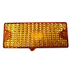GMK4143070691R Amber Right/Passenger Side Park Lamp Lens for 1969-1970 Chevrolet C/K Truck - image 1