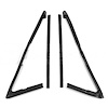 GMK4143418671P Vent Window Weatherstrips 1968-1972 C/K Series Truck 4-Piece Kit - image 1
