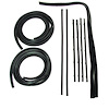 GMK4143431671S Front Door Weatherstrip Kit for 1967-1972 C/K Truck - image 1