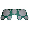 GMK4143523696 Without Tachometer Instrument Cluster Lens for 1967-1972 C/K Truck - image 1